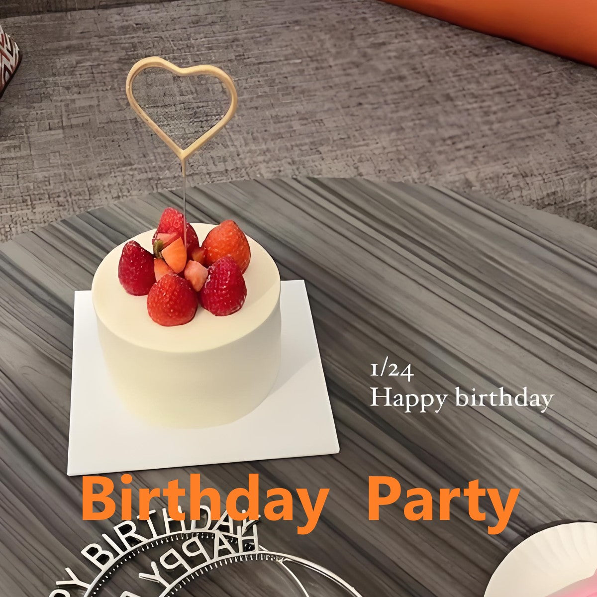 30Pieces Golden Heart Fairy Firework Wand - Magical Sparkle for Every Celebration